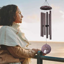 Sympathy Wind Chimes, Personalized Wind Chime for Loss of Loved Ones, Customized Tree Bird Wind Chimes, Commemorative Wind Chime Deep Tone (36inch)