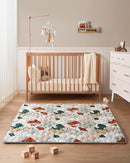 Blissful Diary Baby Play Mats for Floor, 59x59 Inch Thicker Foam Playmats for Babies and Toddlers, Soft Cushioning Baby Playpen Mat, Modern Abstract by TinyTreasures Baby Boutique
