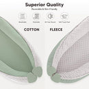 Baby Lounger - Infant Lounger Pillow for Newborn 0-24 Months, Soft, Breathable & Portable Baby Lounger Pillow for Boys & Girls, Cozy Baby Floor Seat for Home & Travel (Green) by TinyTreasures Baby Boutique
