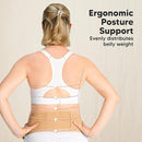 KeaBabies Maternity Belly Bands for Pregnant Women - Soft & Breathable Pregnancy Belly Support Band, Adjustable Maternity Belt for Back, Pelvic Support, Comfortable, Easy to Use (Classic Ivory, M/L) by TinyTreasures Baby Boutique