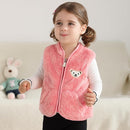 Baby Boys Girls Fleece Vest Zip Up Cute Bear Jackets Fuzzy Fall Winter Warm Clothes Newborn Outwear for Toddler Infant by TinyTreasures Baby Boutique