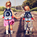 JiePai Rocket Toddler Kids Backpack with Harness Leash for Boys Girls Age 1-3 by TinyTreasures Baby Boutique