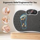 Vibration Plate Exercise Machine - 300 lbs Weight Capacity, 120 Speed Levels, 9 Workout Modes for Home Fitness, Muscle Toning & Weight Loss by CozyNest Decor