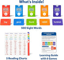 Skillmatics Flash Cards - 500 Sight Words for Preschool (Pre-K), Kindergarten, 1st, 2nd, 3rd Grade Gifts, Includes The Dolch & Fry Word List & 6 Unique Games by TinyTreasures Baby Boutique