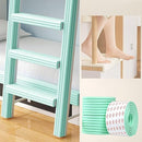Bunk Bed Ladder Pads,Self-Adhesive Bunk Bed Ladder Cover Foam Padding,Traction Treads for Stair Steps,Soft Extra-Wide Edge Protector,Furniture 6.5 Ft Light Green by TinyTreasures Baby Boutique