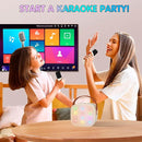 YLL Mini Karaoke Machine with 2 Wireless Microphones for Kids Adults, Portable Bluetooth Speaker Gift for Girls Toys 4, 5, 6, 7, 8, 10, 12+ Years Old Teens Birthday(Beige) by TinyTreasures Baby Boutique