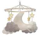 Lambs & Ivy Goodnight Moon Musical Baby Crib Mobile Soother Toy - Stars/Clouds by TinyTreasures Baby Boutique