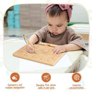 Asweets Montessori Wooden Number Practicing Board, Double-Sided Tracing Board and Shape RecognitionTool to Writing 123 Educational Toy Game for Preschool 3 4 5 Years Old Gifts by TinyTreasures Baby Boutique