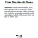 Vital Nutrients Hyperbiotics Activated Charcoal Probiotic Toothpaste | Fluoride Free Toothpaste with Oral Probiotics | Supports Healthy Mouth Flora, Fresher Breath, Teeth Whitening* | Vegan | 4 oz by CozyNest Decor