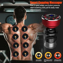 4-in-1 Electric Cupping Therapy Set with 8 Cellulite Massage Cups with 12 Modes Suction,Smart Dynamic Cupping Therapy Set for Ease Fatigue, Muscle Soreness and Skin Tightening(Red) by CozyNest Decor
