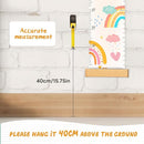 Personalized Name Height Chart for Kids, Rainbow Height Measurement for Wall, Child Height Measure Wall Chart Bedroom Nursery Wall Decoration, Playroom Essentials, Children's Day Gifts by TinyTreasures Baby Boutique