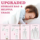 Lulia Double Electric Breast Pump, Breastfeeding Pump 4 Modes & 9 Levels, Low Noise, Anti-Backflow & LED Display, BPA Free, Portable Breast Pumps with 10 Breastmilk Storage Bags and 24mm Flange by TinyTreasures Baby Boutique