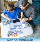 Snap Circuits BRIC: Structures | Brick & Electronics Exploration Kit | Over 20 Stem & Brick Projects | Full Color Project Manual | 20 Parts | 75 BRIC-2-Snap Adapters | 140+ BRICs by TinyTreasures Baby Boutique