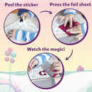 Skillmatics Foil Fun - Unicorns & Princesses, No Mess Art for Kids, Craft Kits & Supplies, DIY Creative Activity, Travel Toys, Gifts for Ages 4, 5, 6, 7, 8, 9 by TinyTreasures Baby Boutique