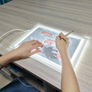 YINGWOND B4 Artist Tracing Light Box Board with Internal Cord, 14.2 * 10.6 in, 3 Levels of Brightness, Ultra-Thin 8000LUX Light Pad for Diamond Painting Weeding Vinyl by TinyTreasures Baby Boutique
