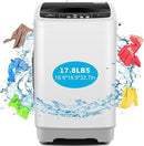 Nictemaw Portable Washing Machine 17.8Lbs Capacity Portable Washer with Drain Pump 2.4Cu.ft Full-Automatic Compact Washer with 10 Programs 8 Water Level for Home, Apartment, RV, Dorms by CozyNest Decor