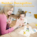 Learning Toys 3-5, Educational Toys with Number Flash Card for 3+ Year Old, Montessori Number Math Manipulatives, Preschool Kindergarten School Supplies, Birthday Gifts for 3 4 5 6 yr Old Kids by TinyTreasures Baby Boutique