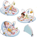 Yookidoo Baby Gym Urban Lay to Sit-Up Playmat. 3-in-1 Newborns Activity Center with Tummy Time Toys, Pillow & Infant Miror. 0-12 Month by TinyTreasures Baby Boutique