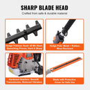 VEVOR 5-in-1 26cc 2 Cycle Gas Powered Dual Sided Hedge Trimmer, Weed Eater, String Trimmer, Edger, Pole Saw Chainsaw Pruner with EPA, CE and EMC Certification by GreenHaven Gardens