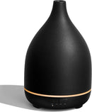 InnoGear Oil Diffuser, 300ML Ceramic Diffuser for Essential Oils Handcrafted Aromatherapy Diffuser Ultrasonic Cool Mist Humidifier with 4 Timers Waterless Auto Off for Room Office, Black by TinyTreasures Baby Boutique