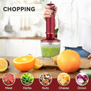 Immersion Blender 5 in 1 Hand Blender, Abuler 1000W Hand Mixer Stick,12 Speed Handheld Blender 304 Stainless Steel with 600ml Mixing Beaker, 500ml Chopper, Whisk and Milk Frother for Soup, Baby Food by TinyTreasures Baby Boutique