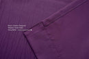 MIUCO Woven Textured Thermal Insulated Grommet Blackout Curtains for Living Room 2 Panels Drapery 52x84 Inch Purple by TinyTreasures Baby Boutique