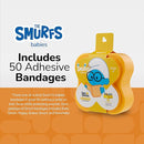 BioSwiss Bandages, The Smurfs Baby Smurf Shaped Self Adhesive Bandage, Latex Free Sterile Wound Care, Fun First Aid Kit Supplies for Kids and Adults, 50 Count Case by TinyTreasures Baby Boutique