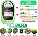 2-in-1 Soil Test Kit, Soil Moisture Meter, Soil pH Tester-Dual Dial-Simultaneously-Display Results-Soil pH Meter, Moisture Meter for House Plants,Lawn,Garden,Farm Indoor&Outdoor-BabyGreen by GreenHaven Gardens
