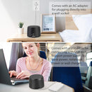 Conor White Noise Machine, Sleep Sound Machine - 24 High Fidelity Soothing Fan & White Noise Sounds, Timer & Memory Feature, Portable Office Privacy or Travel Sleep Therapy for Baby, Kids, Adults by TinyTreasures Baby Boutique