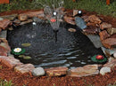 Pond Liner, 20 Mil 7 x 10 Feet Pond Liners for Outdoor Ponds, Black LDPE Fish Pond Liner for Small Ponds, Streams Fountains and Garden Waterfall by GreenHaven Gardens