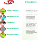 Playz 7pc Kids Play Tent with 1 Big Ball Pit for Babies, 3 Play Tunnel for Toddlers, and 3 Pop Up Tents Playhouse Bundle, Best Birthday Gift for Boys & Girls, Indoor & Outdoor Use Portable Play Center by TinyTreasures Baby Boutique