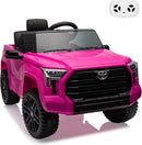 Electric Car for Kids, Licensed Toyota Tundra 12V Electric Truck, Off-Road Kids Car w/Remote, Spring Suspension & 3 Speeds, LED Headlights, Ride-On Toys for Boys/Girls by TinyTreasures Baby Boutique