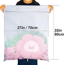 Vivifying Extra Large Mesh Laundry Bag, 2 Pack XXL Oversize Honeycomb Mesh Wash Bags for Washing Machine, Coats, Stuffed Toys, Blanket, Bedding, Sweater, Delicates Clothes (27 x 35 Inches) by TinyTreasures Baby Boutique