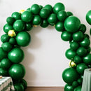 140pcs Night Green Round Balloons Different Sizes 18 12 10 5 Inch Latex Balloons for Arch Decoration Party Balloon Kit for Graduation Birthday Party Wedding Balloon Baby Shower Decoration by TinyTreasures Baby Boutique