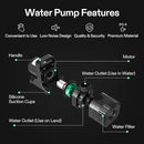 VIVOSUN 3700 GPH Submersible Water Pump with Barrier Bag, Ultra Quiet 300W Pond Pump for Pond, Waterfall, Fish Tank, Statuary, Hydroponic, 21Ft. Lift Height by GreenHaven Gardens