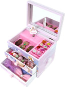 Music Jewelry Box for girls purple girls jewelry box Little girl birthday christmas Gift kids jewelry box Organizer by TinyTreasures Baby Boutique