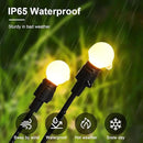 Solar Lights Outdoor Decoration, Waterproof Xmas Outdoor Lights Decor for Yard, Patio, Garden, and Front Porch, 20 LEDs Swing with The Wind (2 Pack, Warm White) by GreenHaven Gardens