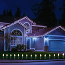 C9 Christmas Pathway Light, Outdoor Christmas Pathway Markers Lights with 27 C9 LED Clear Bulbs, Waterproof Connectable Walkway Lights for Outdoor Yard Holiday Sidewalk Driveway Christmas Decorations by GreenHaven Gardens