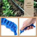 32Pcs Drip Irrigation Tubing Hole Punch Set, Drip Tube Hole Punch Fitting Insertion Tools, Drip Irrigation Plugs and Figure 8 End Cap Plug Irrigation Fittings for Garden Agricultural Watering by GreenHaven Gardens