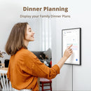 Dragon Touch 15.6" Digital Calendar Chore Chart – 1080P Full HD Interactive Touchscreen, Smart Family Planner, Hearth Display Digital Calendar Wall & Desk Mountable for Seamless Scheduling Black by TinyTreasures Baby Boutique