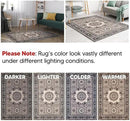 Keen Home Design 2x3 Rug - Machine Washable Entry Rug with Non-Slip Backing, Ideal for Enteryway, Kitchen, Bathroom, Laundry Room - Vintage, Easy Clean, Durable, Low Pile Rug - (2' x 3') by CozyNest Decor