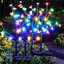 Solar Garden Lights Waterproof, Solar Outdoor Lights Decorative 8Pack, 160Led Solar Powered Flowers Garden Decor, Outdoor Fairy Light for Yard,Pathway,Lawn,Outside Decorations by CozyNest Decor