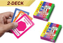 Creanoso US Schools and Learning Flash Cards Series (2-Deck) by TinyTreasures Baby Boutique