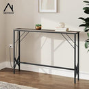 47.2'' Console Table, Skinny Entryway Table with Fast-Charging Station, Narrow Long Sofa Table, Behind Slim Couch Table for Entrance, Hallway, Living Room Decor ST-GY120-1 by CozyNest Decor