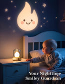 Cute Campfire Lamp, Portable LED Camping Lantern, Rechargeable, Dimming, Candle Lights & Night Light 2 Mode, Table Bedside Lamps, Nightlight for Kids Room, Halloween Decor by TinyTreasures Baby Boutique