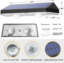 9 Pack Solar Fence Lights Outdoor, LED Dusk to Dawn Waterproof Deck Lights for Outside Step Wall Porch Patio Garden Decor (3000K/4500K/6000K) by GreenHaven Gardens