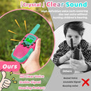Walkie Talkies for Kids, 3 Miles Long Range 22 Channels 2 Way Rechargeable Kids Walkie Talkie with Flashlight for Camping Hiking Indoor Outdoor Toy 3 4 5 6-12 Boy Girl Birthday Gifts 2 Packs by TinyTreasures Baby Boutique