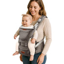 SUNVENO 3 in 1 Ergonomic Baby Carrier with Hip Seat for Newborns and Toddlers, Supports 20 lbs and Up, Waist and Back Relief with Large Weight Capacity for All Season Use, Grey by TinyTreasures Baby Boutique