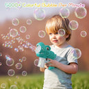 Onory 2 Pack Bubble Gun Machine for Kids, Bubble Gun with Bubble Solutions for Boys Girls, Bubble Blaster for Summer Toy, Party Favors, Outdoor & Indoor Activity, Birthday Gift, Bubble Blower by TinyTreasures Baby Boutique