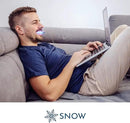 Snow Teeth Whitening Kit - Snow Teeth Whitening Serum and LED Mouthpiece Whitener, Formulated with Hydroxyapatite, Good for 6 Months - Wired Kit with 3 Wands by CozyNest Decor